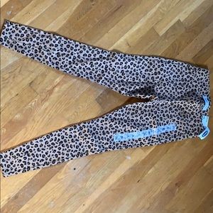 Old Navy Stevie Pant. Cheetah Print XS NWT